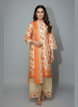 3 Pc SAYA Farshi Shalwar
