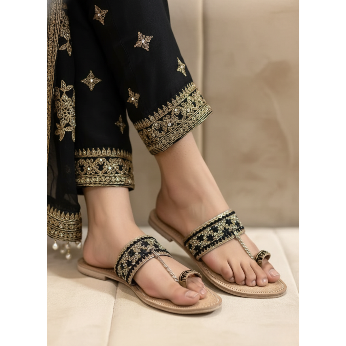 Traditional Leather Kulapuri