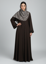 Stone Work Abaya