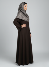 Stone Work Abaya