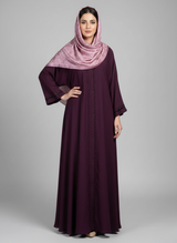 Stone Work Abaya