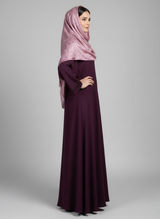 Stone Work Abaya