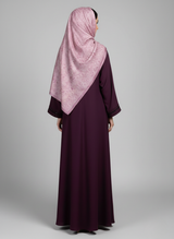 Stone Work Abaya