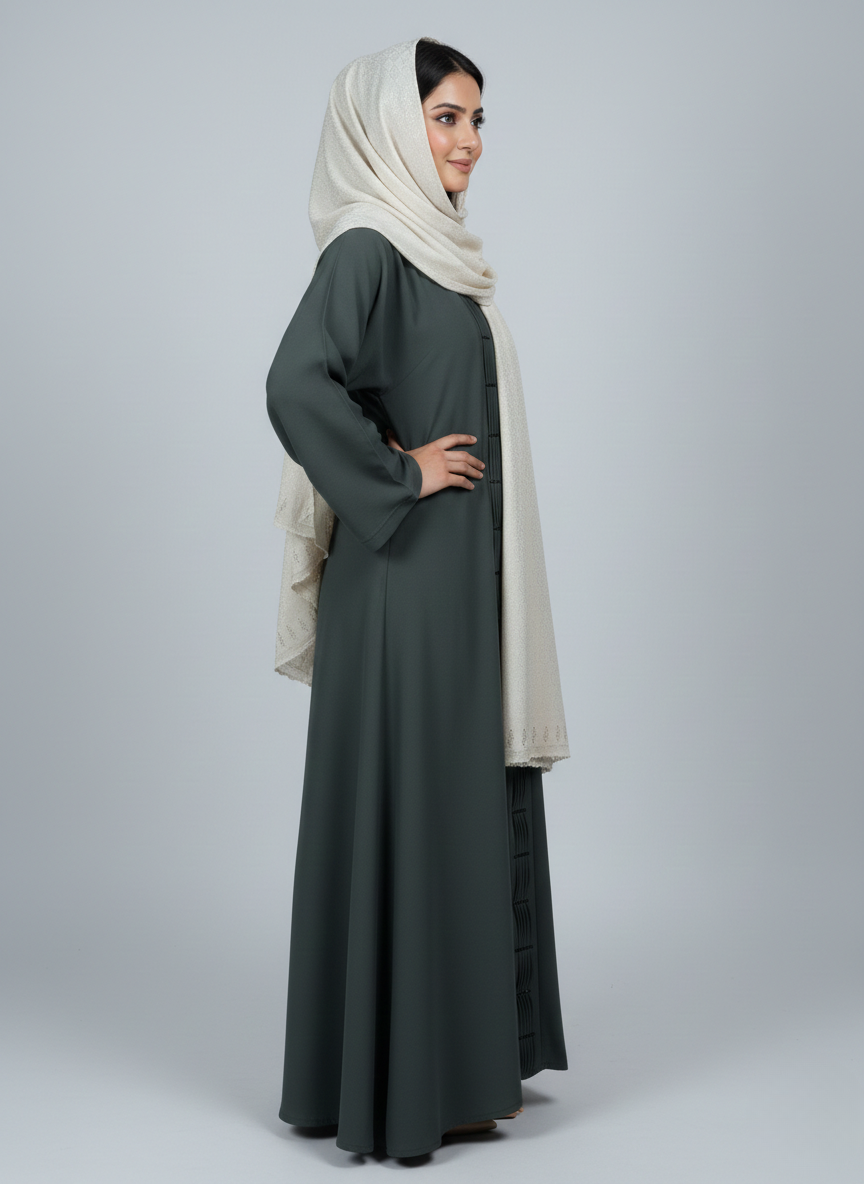 Frill Work Abaya