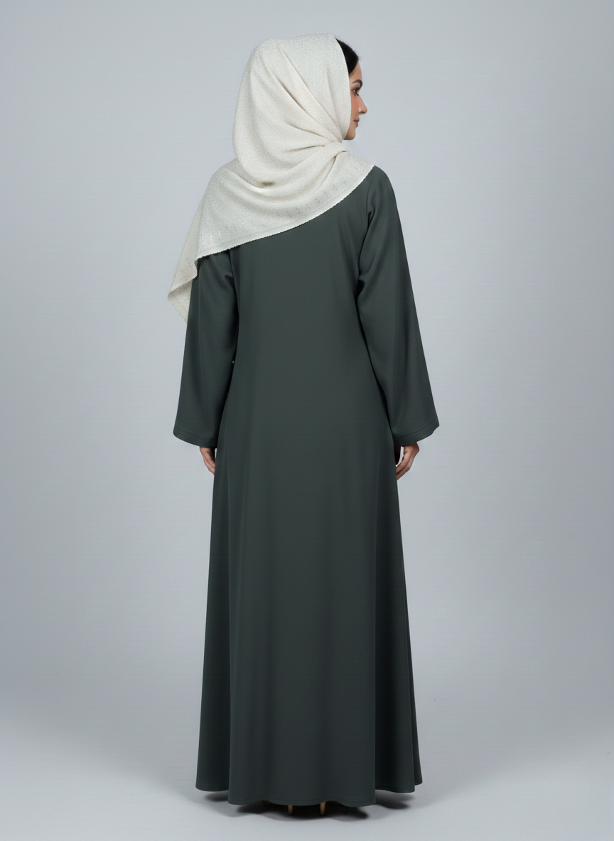 Frill Work Abaya