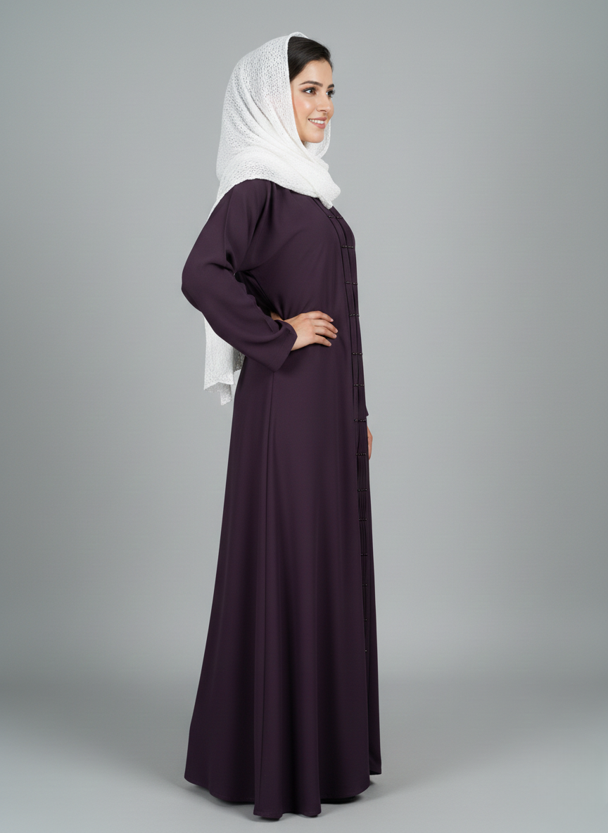 Frill Work Abaya