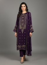 3 Pcs Pakistani Chiffon Dress in USA