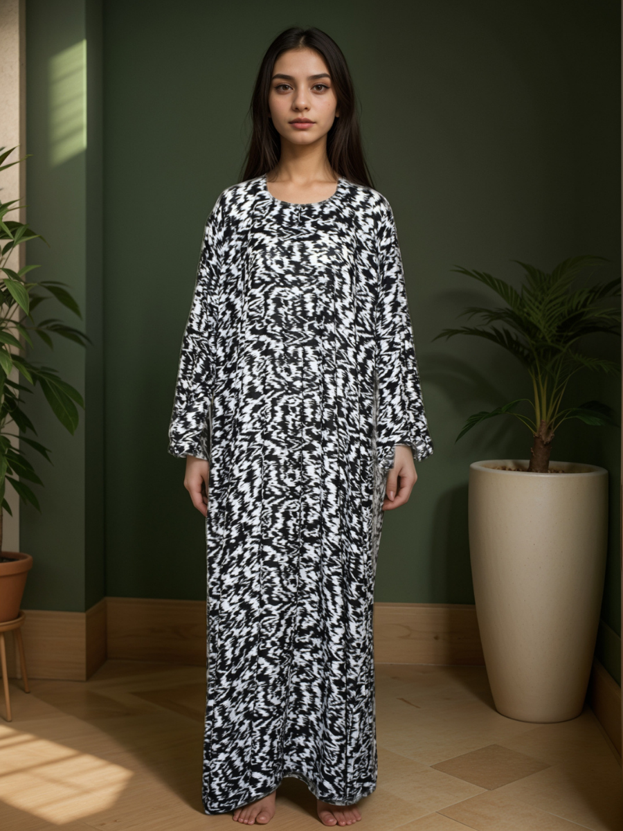 Arabic linen Abaya