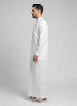 Wash and wear thobe with embroidery