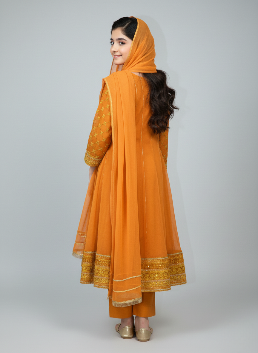 3 PC Girl Prty wear dress