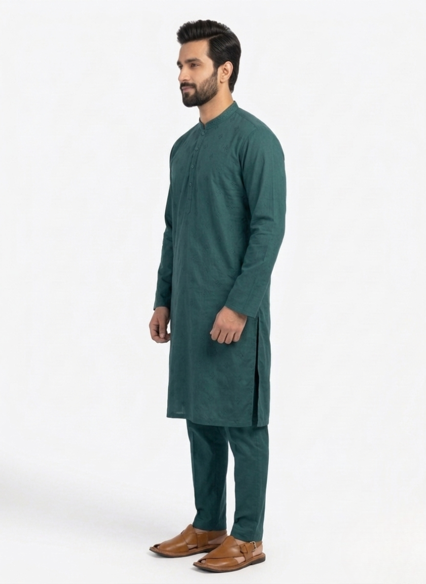 Pakistani men's traditional wear
