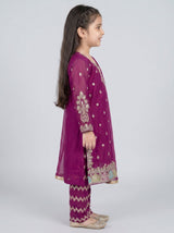 3 pc kids chiffon dress