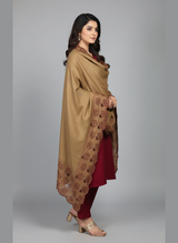 3 pcs Marina dress with woolen cutwork shawl