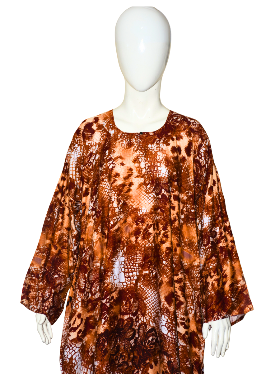 Arabic linen Abaya
