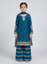 3 pc kids chiffon dress