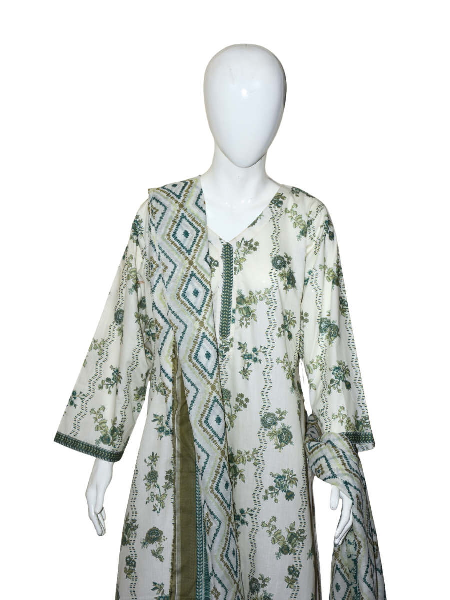 3 Pc SAYA Farshi Shalwar