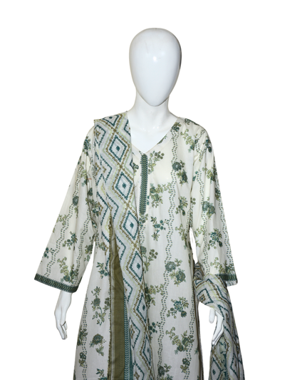3 Pc SAYA Farshi Shalwar