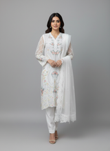 Maria B Luxury Embroidered Lawn 3pc