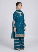 3 pc kids chiffon dress