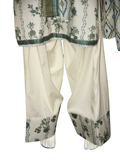 3 Pc SAYA Farshi Shalwar