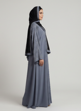 Stone Work Abaya