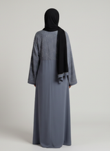 Stone Work Abaya