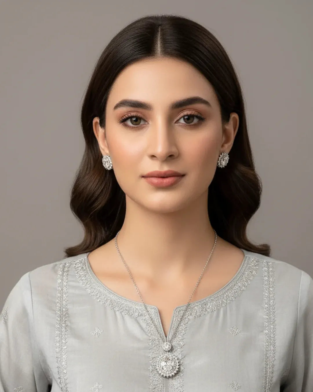 Silver Locket Set