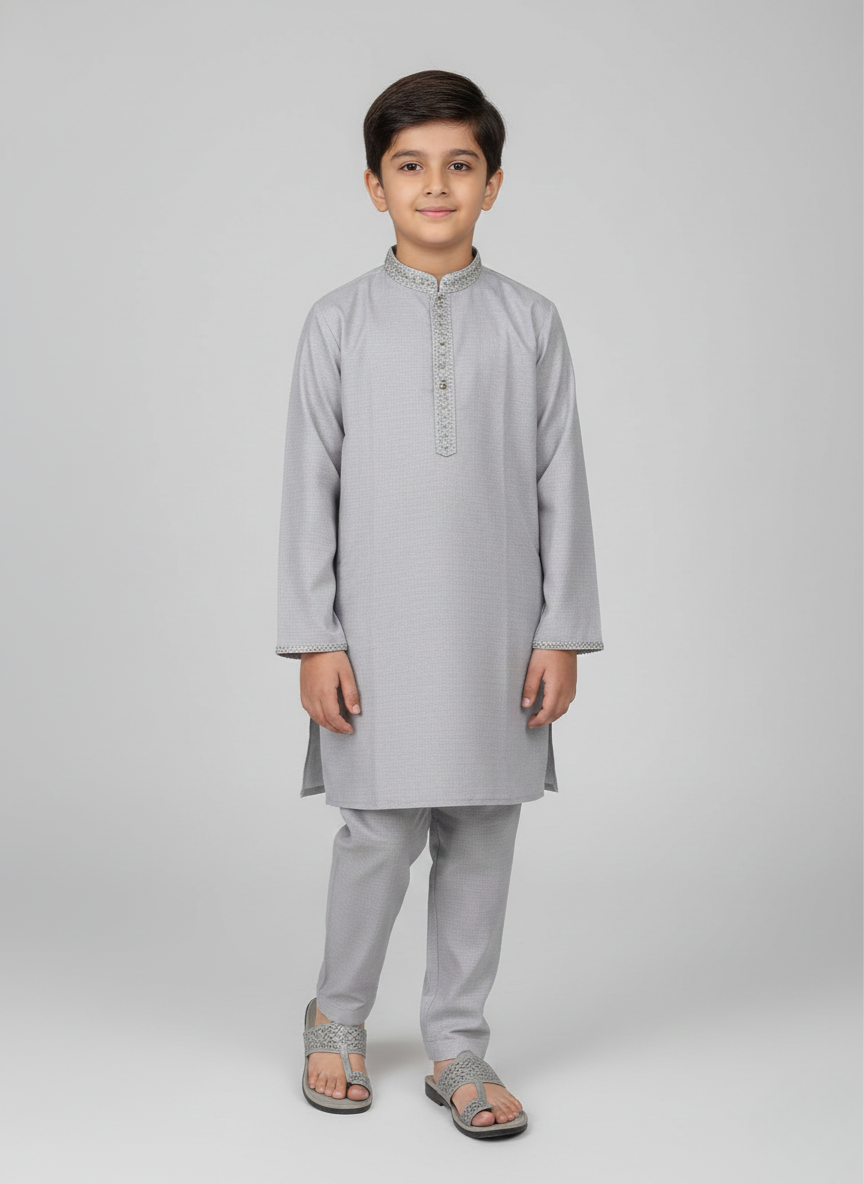 2 pc wash and wear kids Kurta Trouser