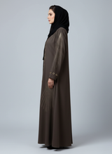 Stone Work Abaya
