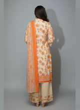 3 Pc SAYA Farshi Shalwar