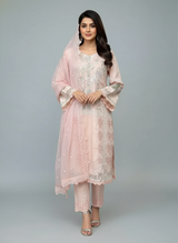 Crimson Embroidered Luxury Lawn 3pc