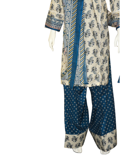 3 Pc SAYA Farshi Shalwar