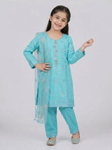 3 pcs kids cotton dress