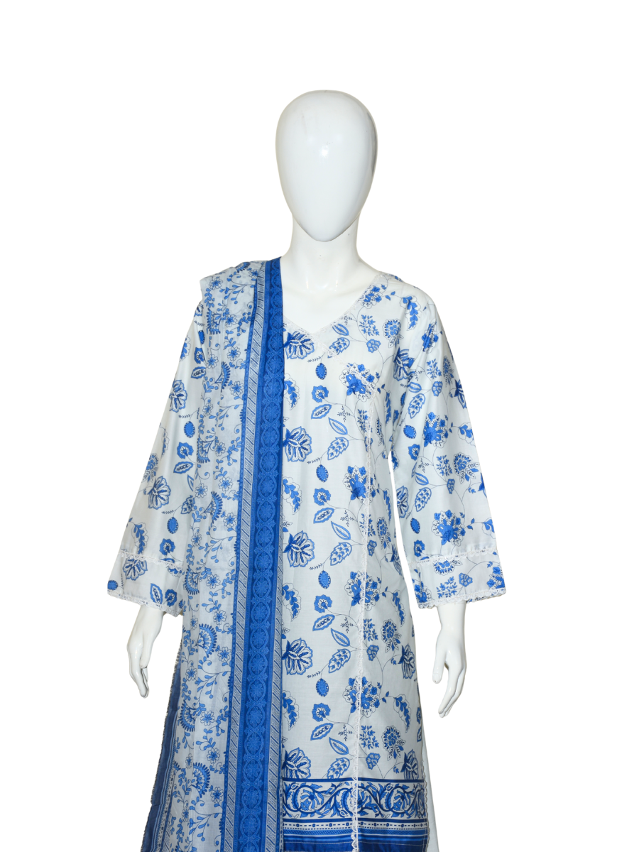 3 Pc SAYA Farshi Shalwar