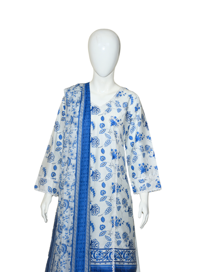 3 Pc SAYA Farshi Shalwar