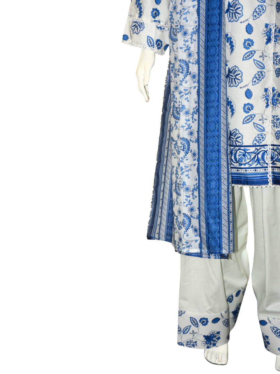3 Pc SAYA Farshi Shalwar
