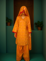 3 Pc SAYA Farshi Shalwar