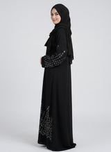 Stone Work Abaya