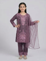 3 pcs kids cotton dress