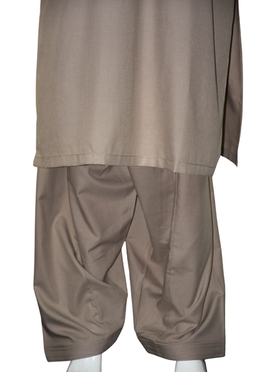 Wash and Wear dress with waistcoat