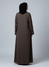 Stone Work Abaya