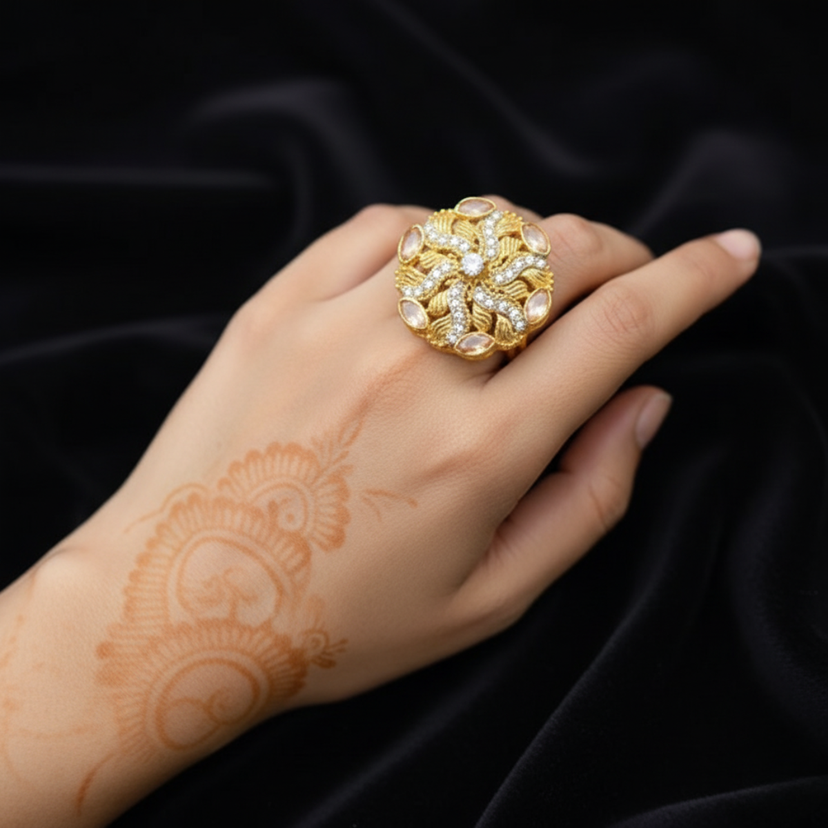 One Carat Stones Ring