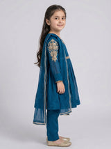 3 pcs chiffon frock.