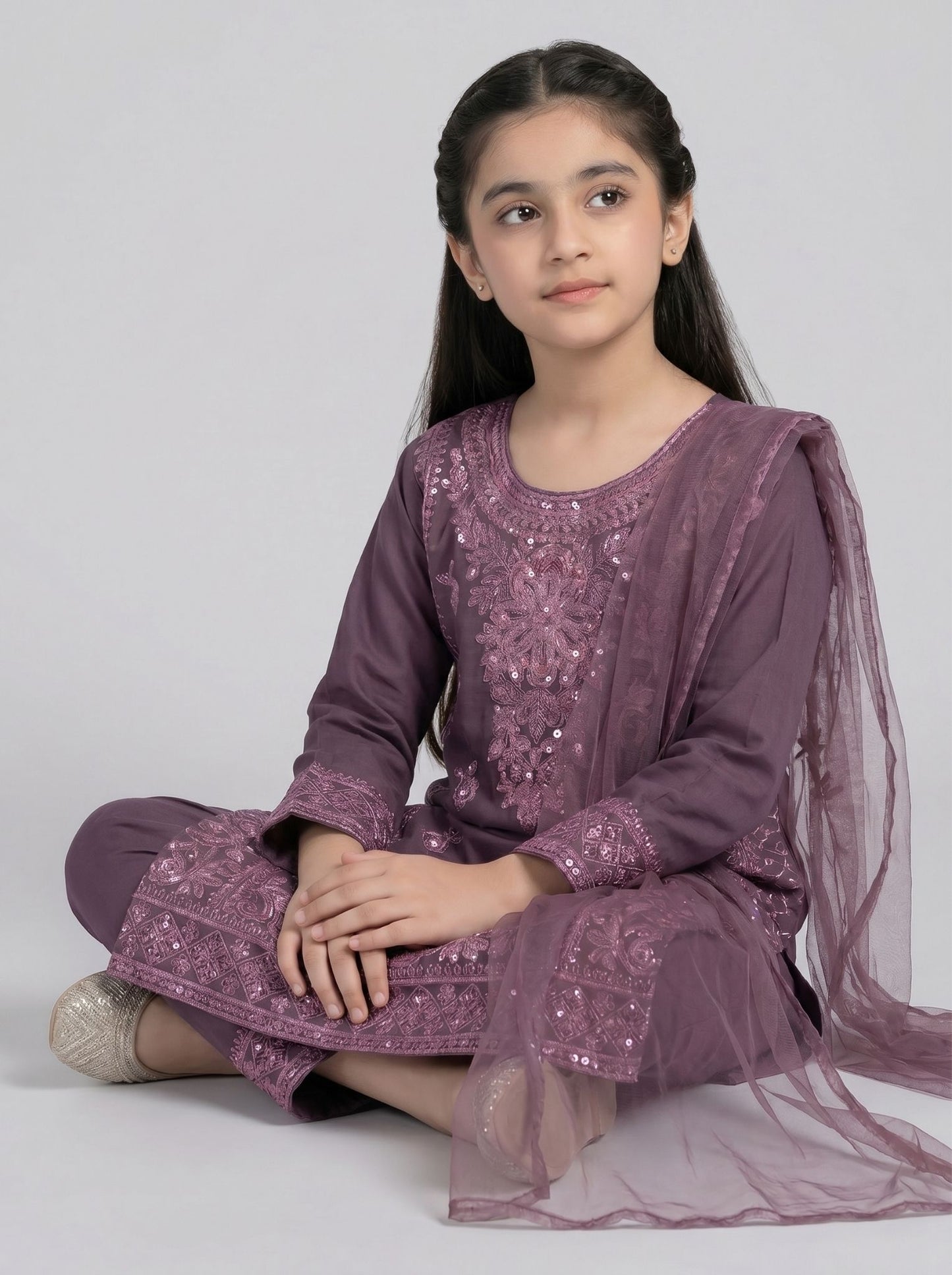 3 pcs kids cotton dress