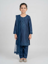3 pcs kids cotton dress
