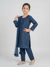 3 pcs kids cotton dress