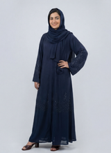 Stone Work Abaya