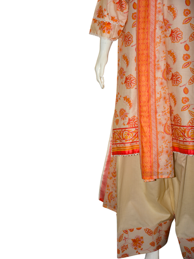 3 Pc SAYA Farshi Shalwar