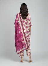 3 pcs embroidered Khadder dress