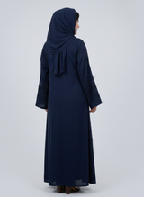 Stone Work Abaya
